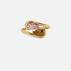NOOR Pink Diamond and Brown Diamond Pinky Ring JAUR
