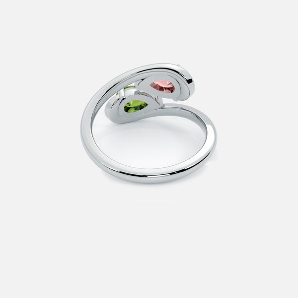NOOR Pink Diamond and Citrine Pinky Ring JAUR