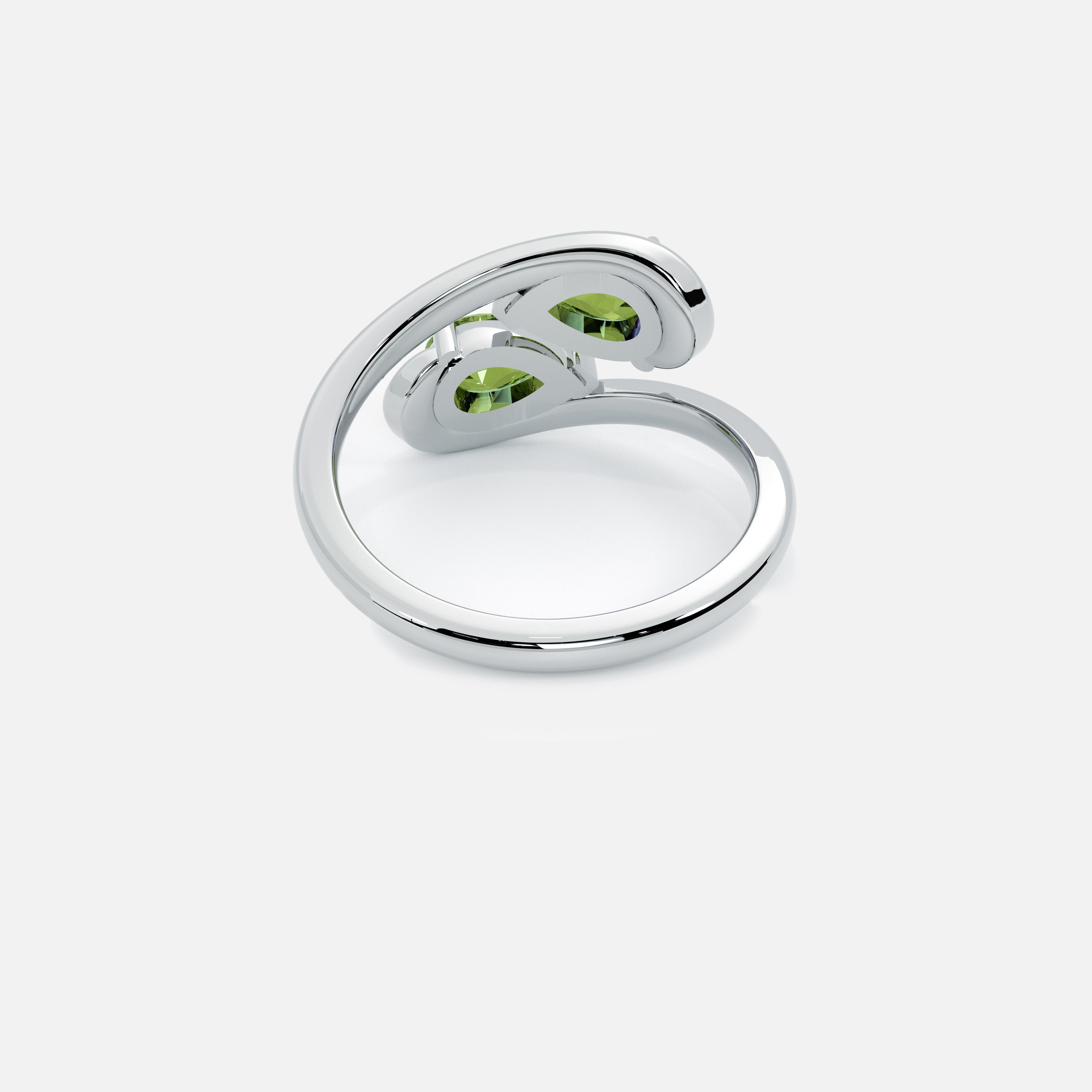 NOOR Pink Diamond and Green Diamond Ring