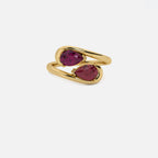 NOOR Pink Sapphire and Ruby Ring