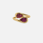 NOOR Ruby and Pink Sapphire Pinky Ring