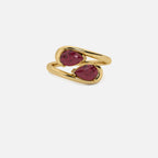 NOOR Ruby and Ruby Pinky Ring