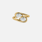 NOOR White Diamond and White Diamond Ring