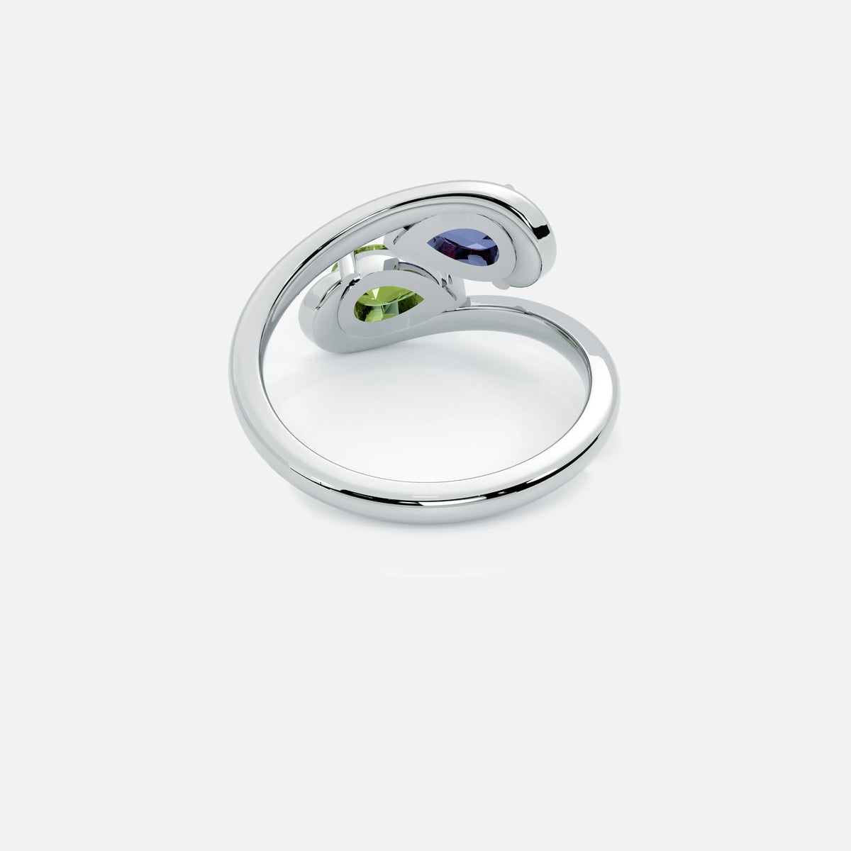 NOOR Yellow Diamond and Alexandrite Pinky Ring JAUR