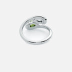 NOOR Yellow Diamond and White Diamond Pinky Ring JAUR