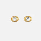 Oval Organic Earring JAUR