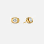 Oval Organic Earring JAUR
