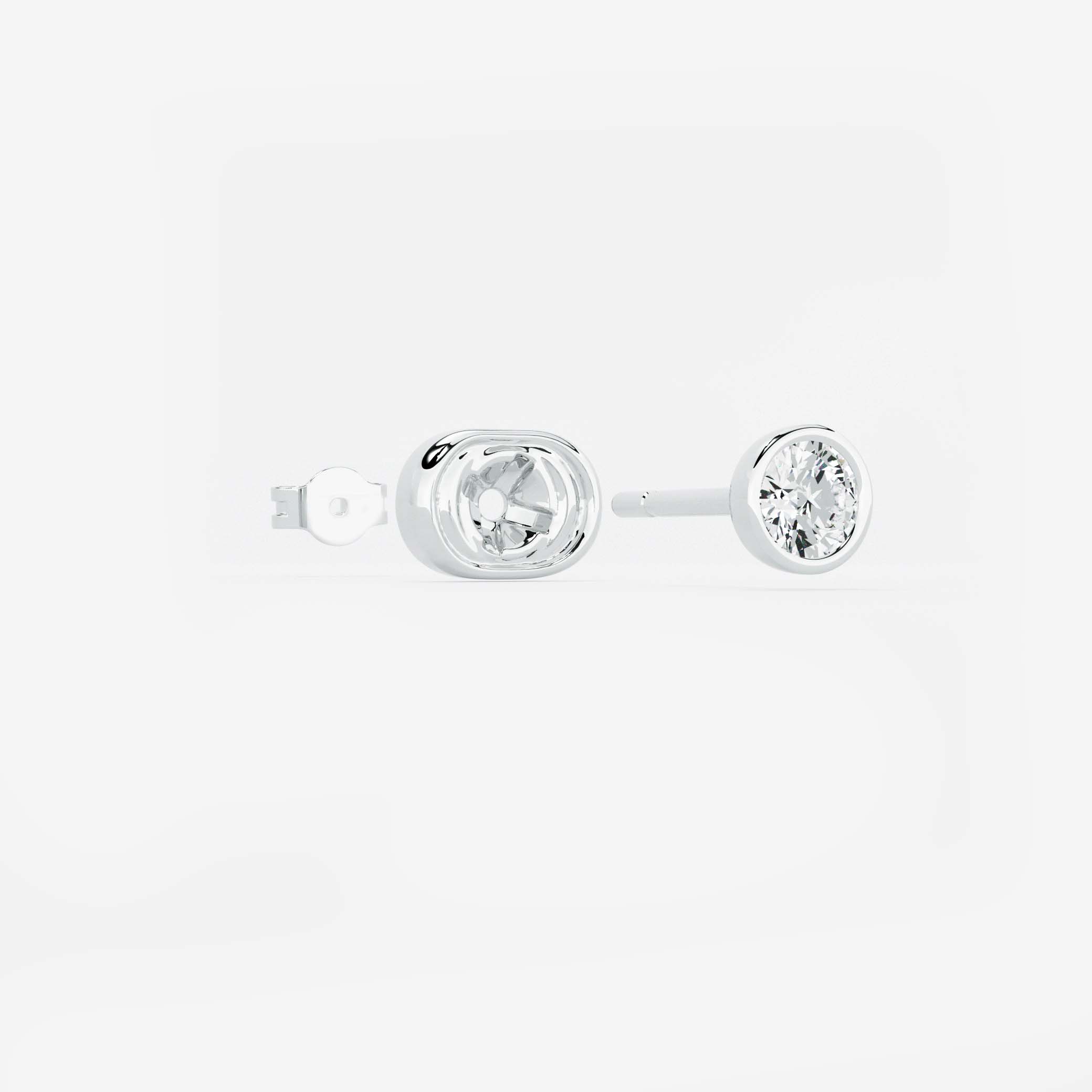 Oval Organic Earring