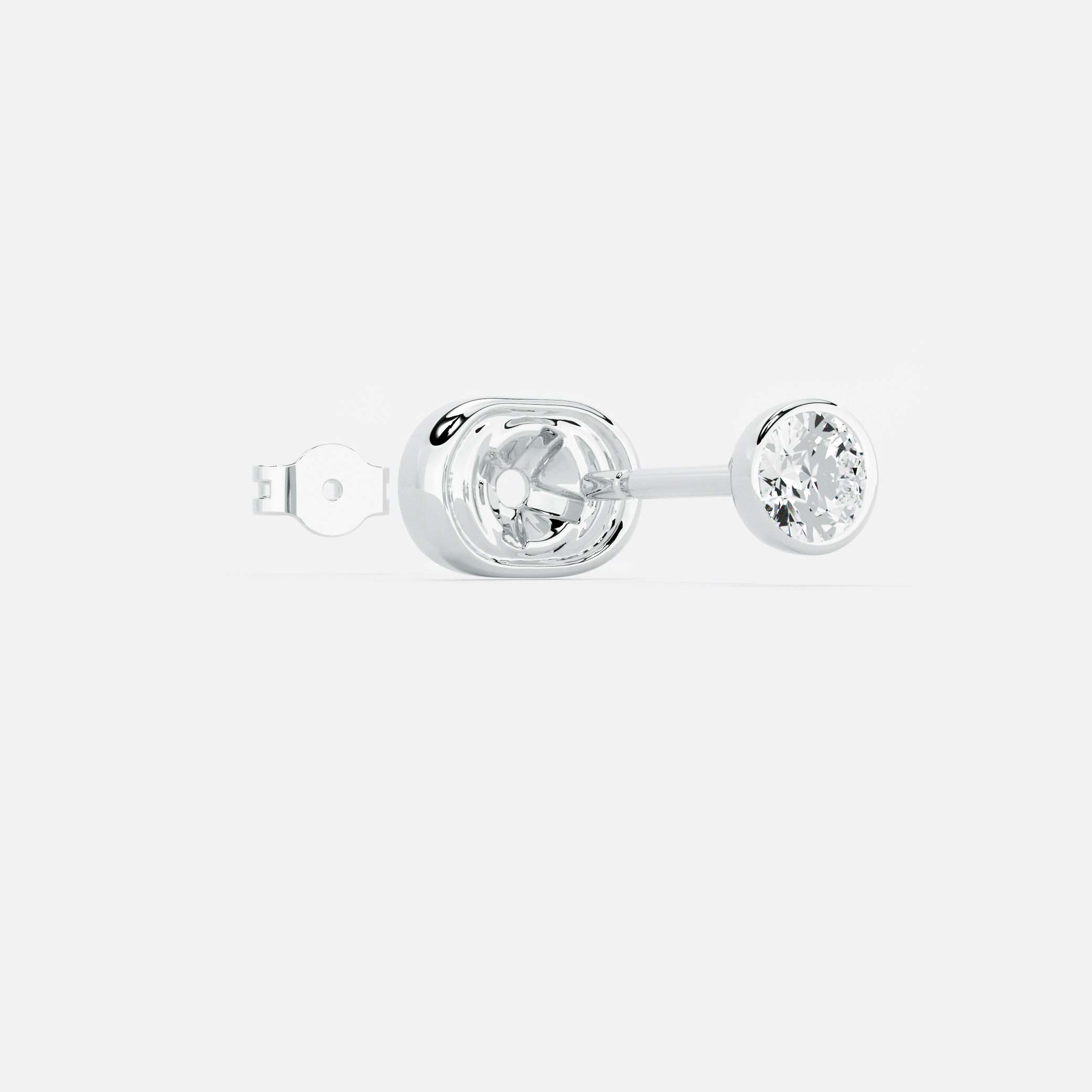 Oval Organic Earring