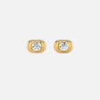 Oval Organic Earring JAUR