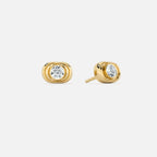 Oval Organic Earring JAUR