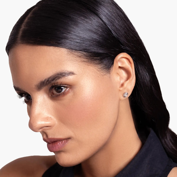 Oval Organic Earring