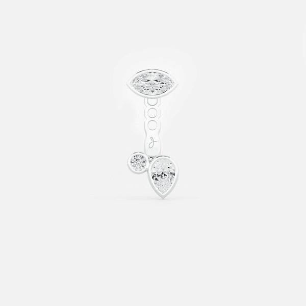 Pear and Round Jacket - Marquise Base