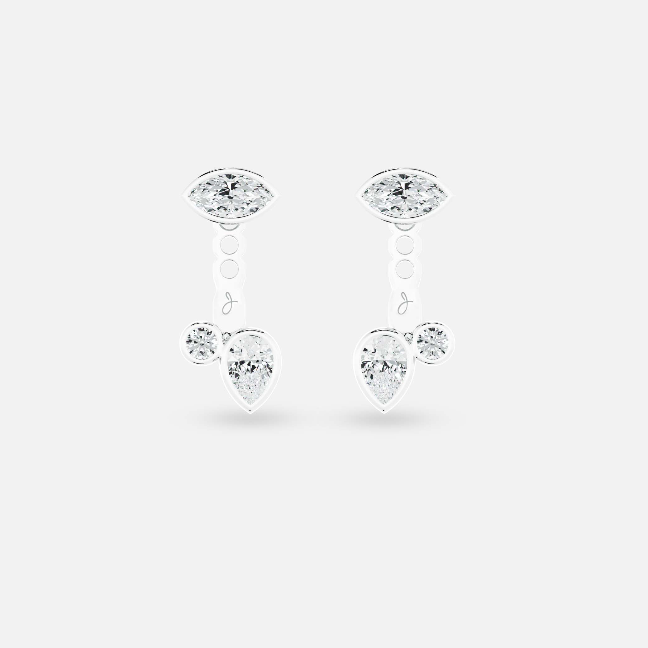 Pear and Round Jacket - Marquise Base