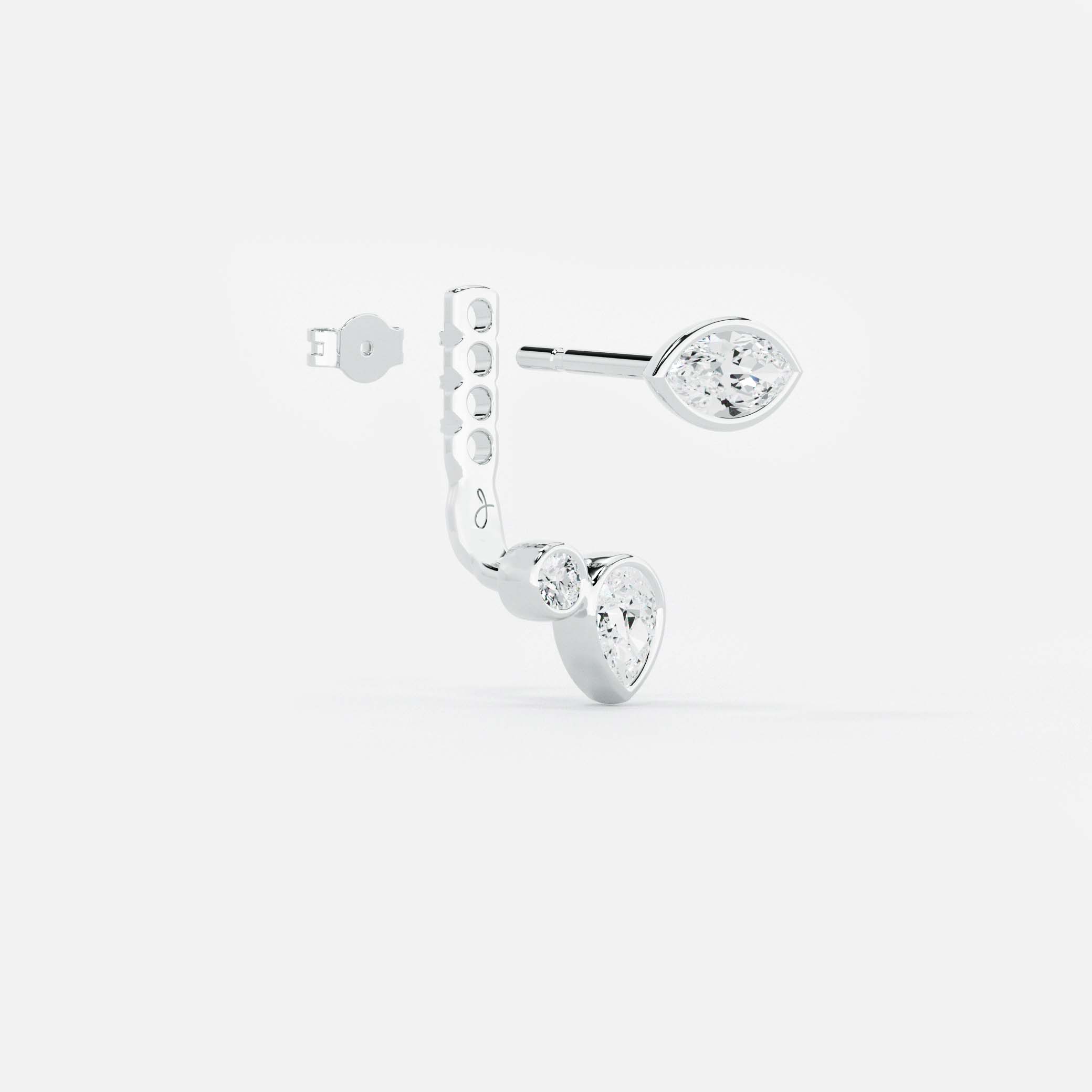 Pear and Round Jacket - Marquise Base