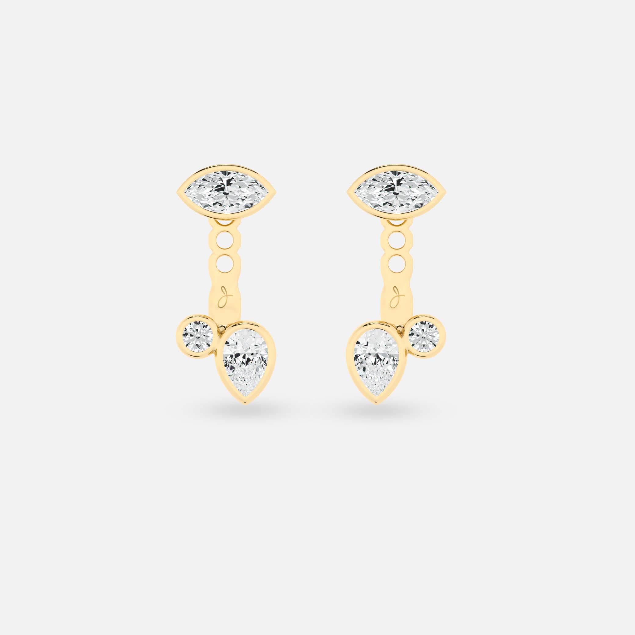 Pear and Round Jacket - Marquise Base