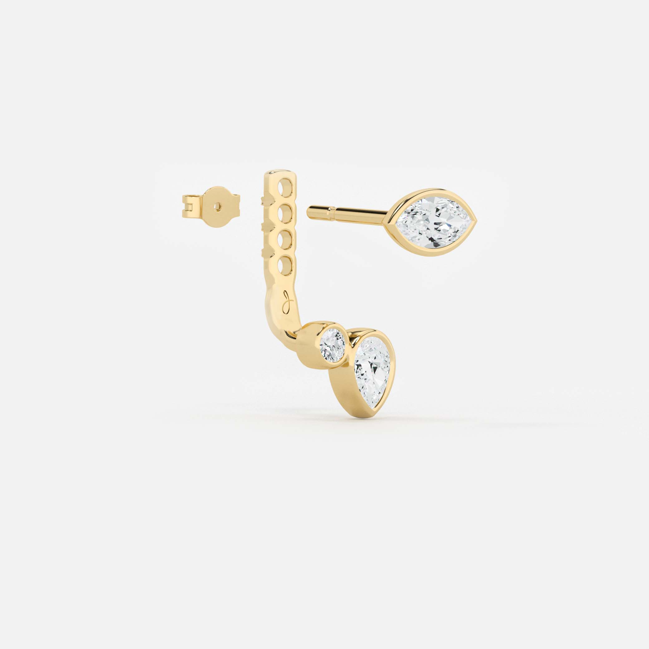 Pear and Round Jacket - Marquise Base