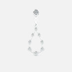 Pear Diamond Drop Earrings JAUR