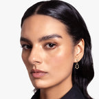 Pear Diamond Drop Earrings JAUR