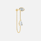 Pear Diamond Connector Chain JAUR