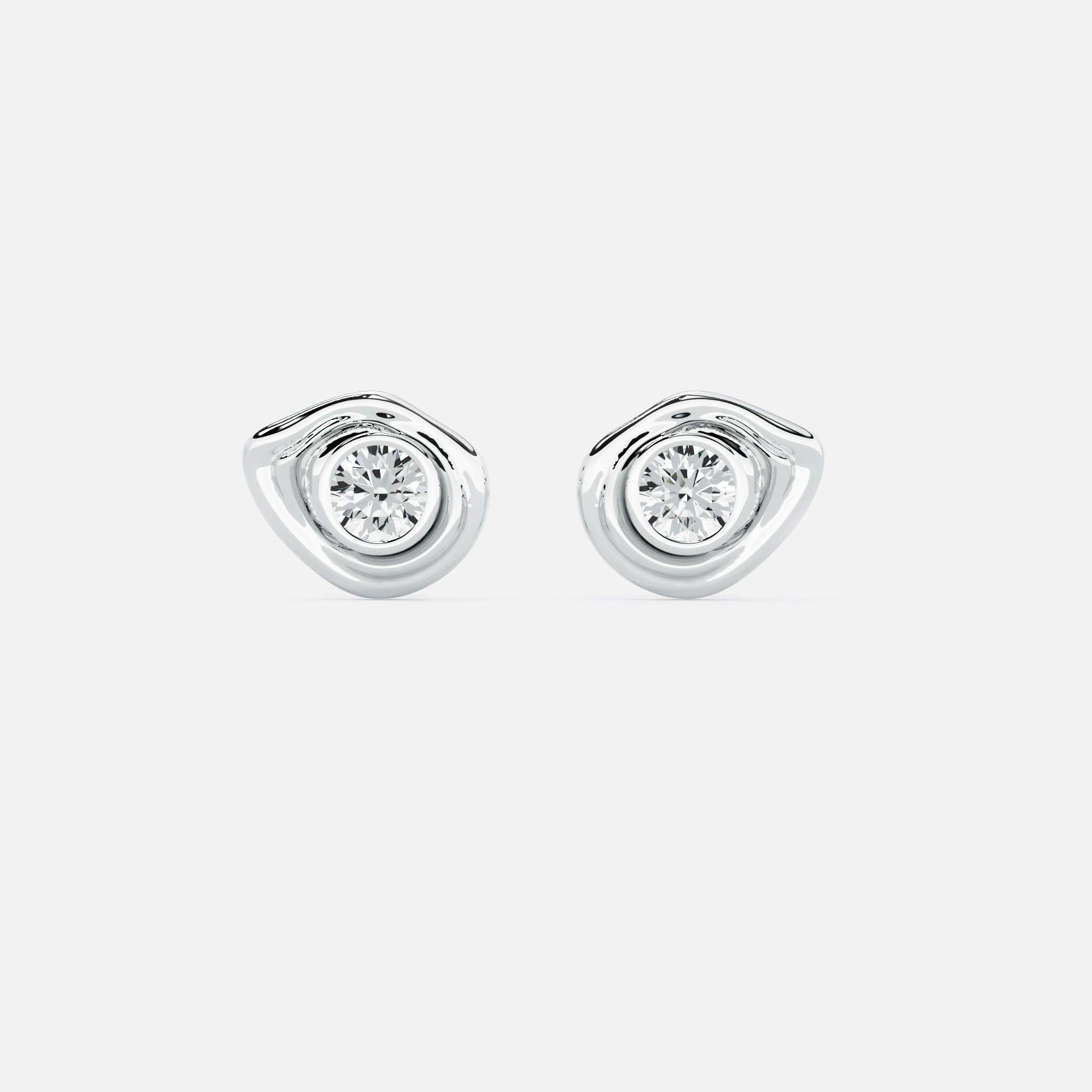 Rose Organic Earring