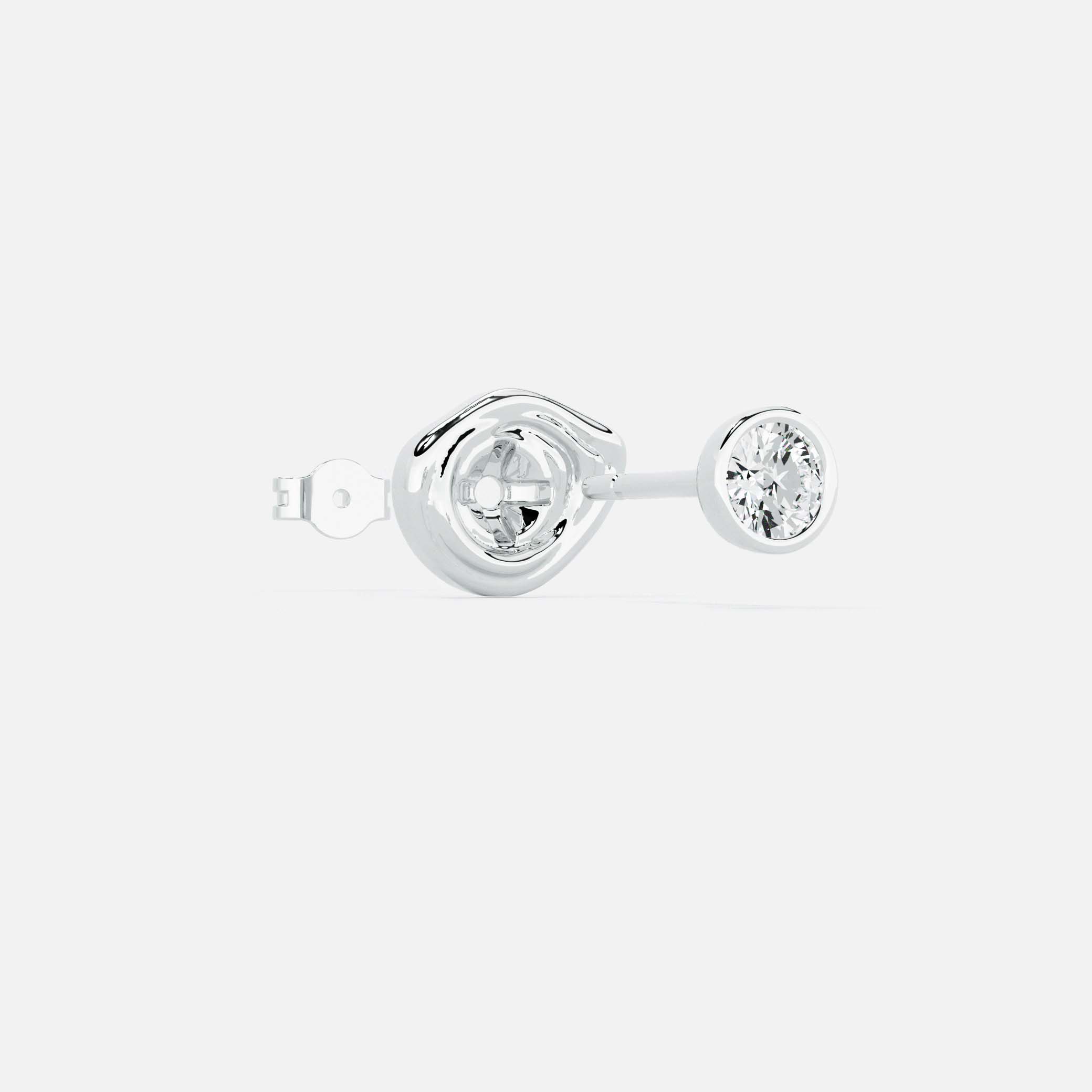 Rose Organic Earring