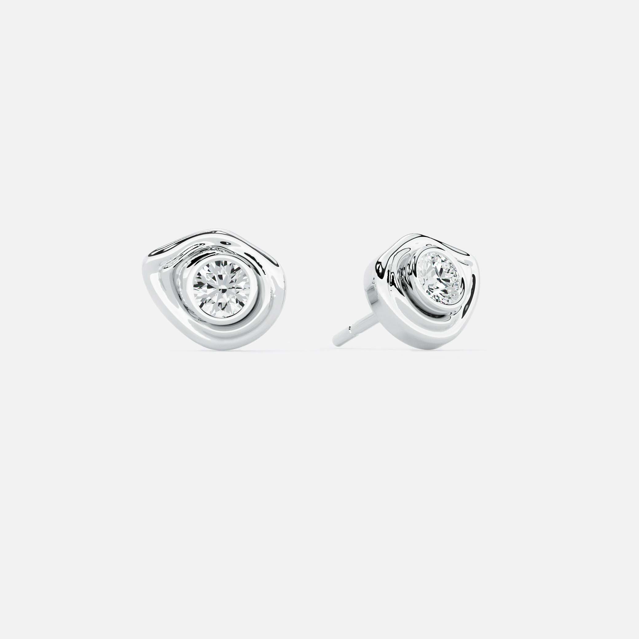 Rose Organic Earring