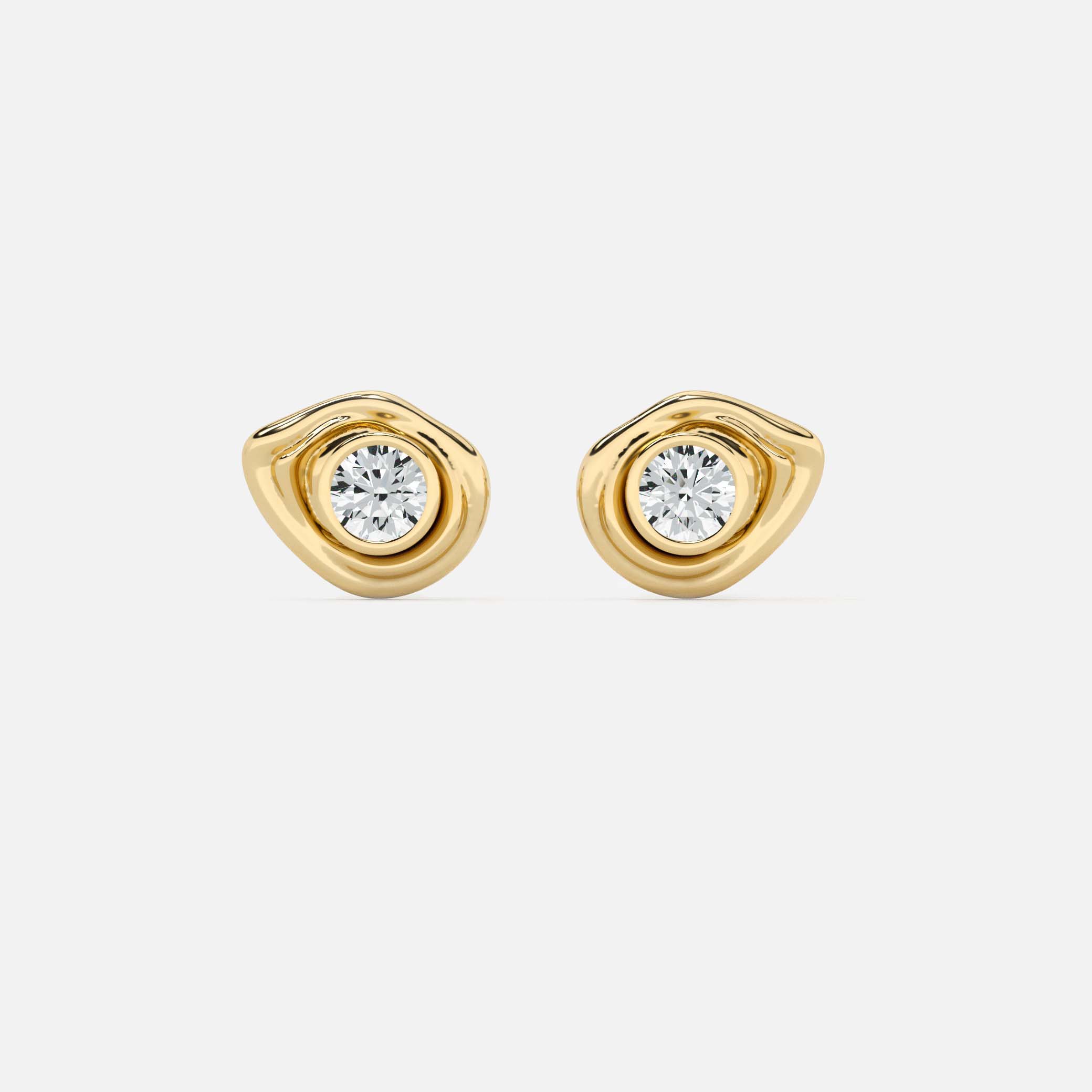 Rose Organic Earring