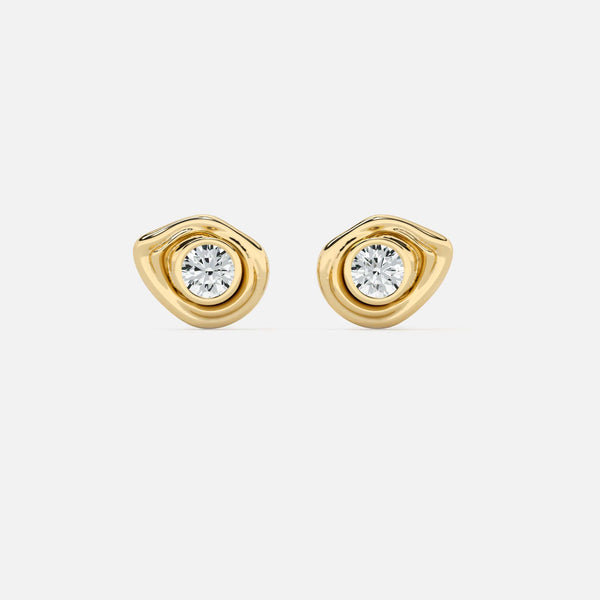 Rose Organic Earring