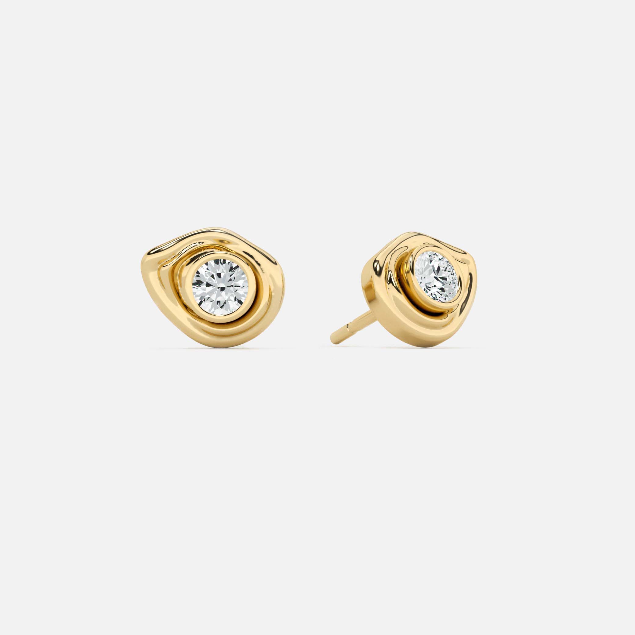 Rose Organic Earring