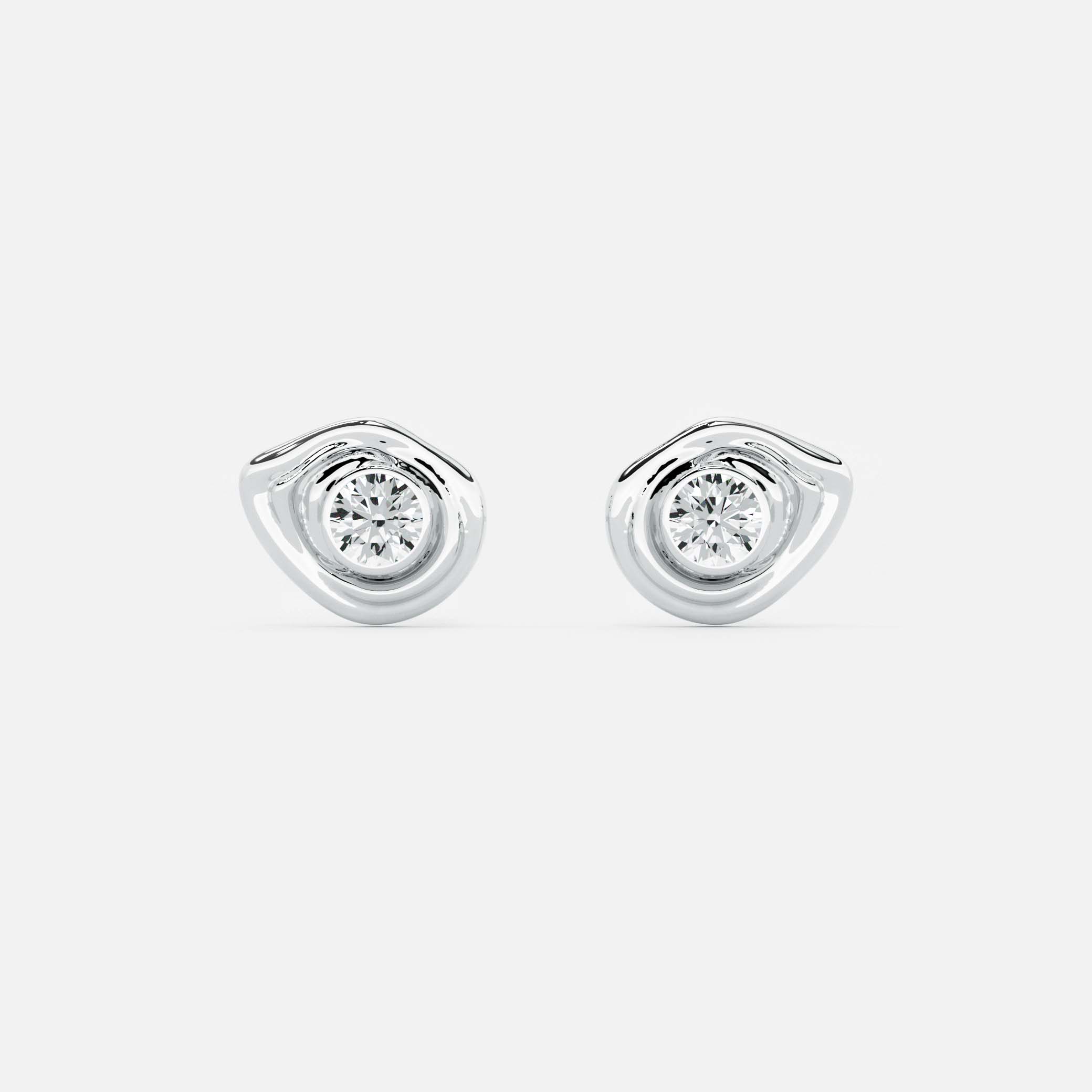 Rose Organic Earring