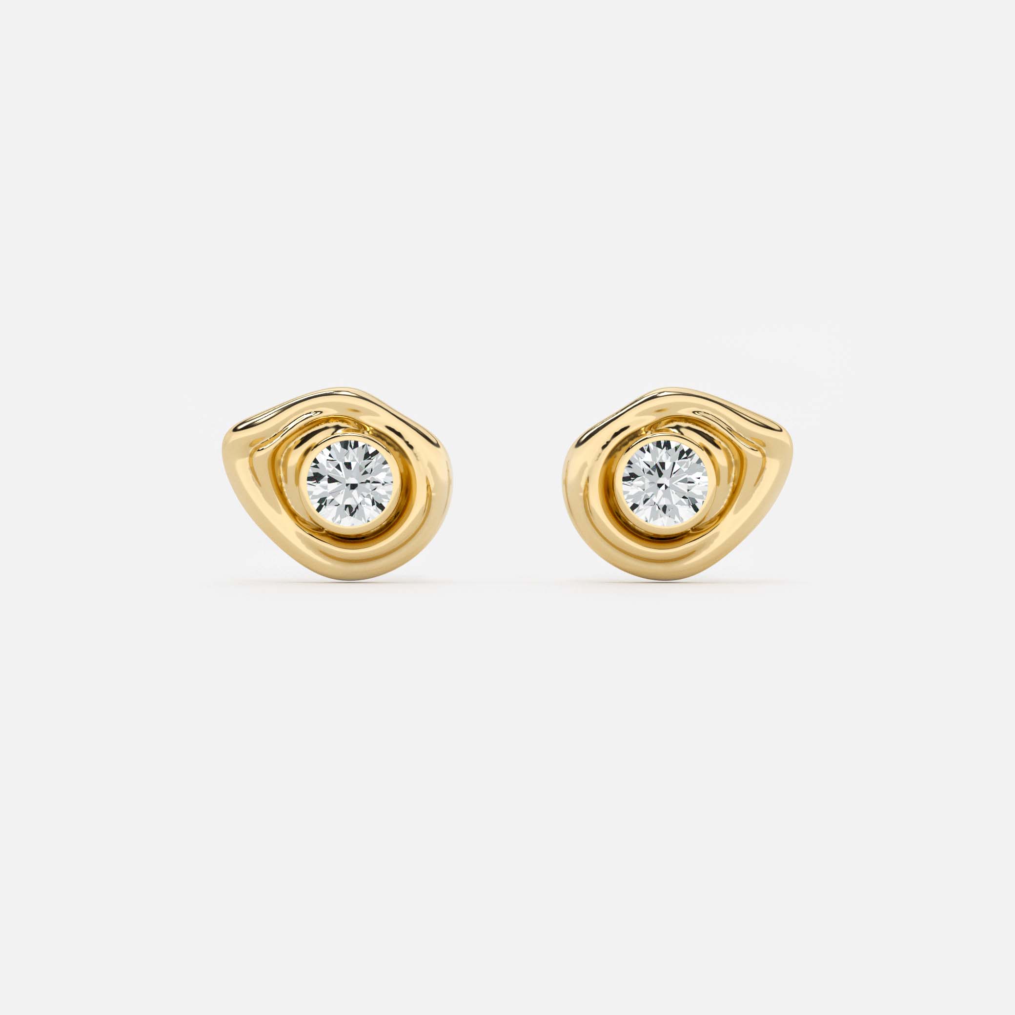 Rose Organic Earring