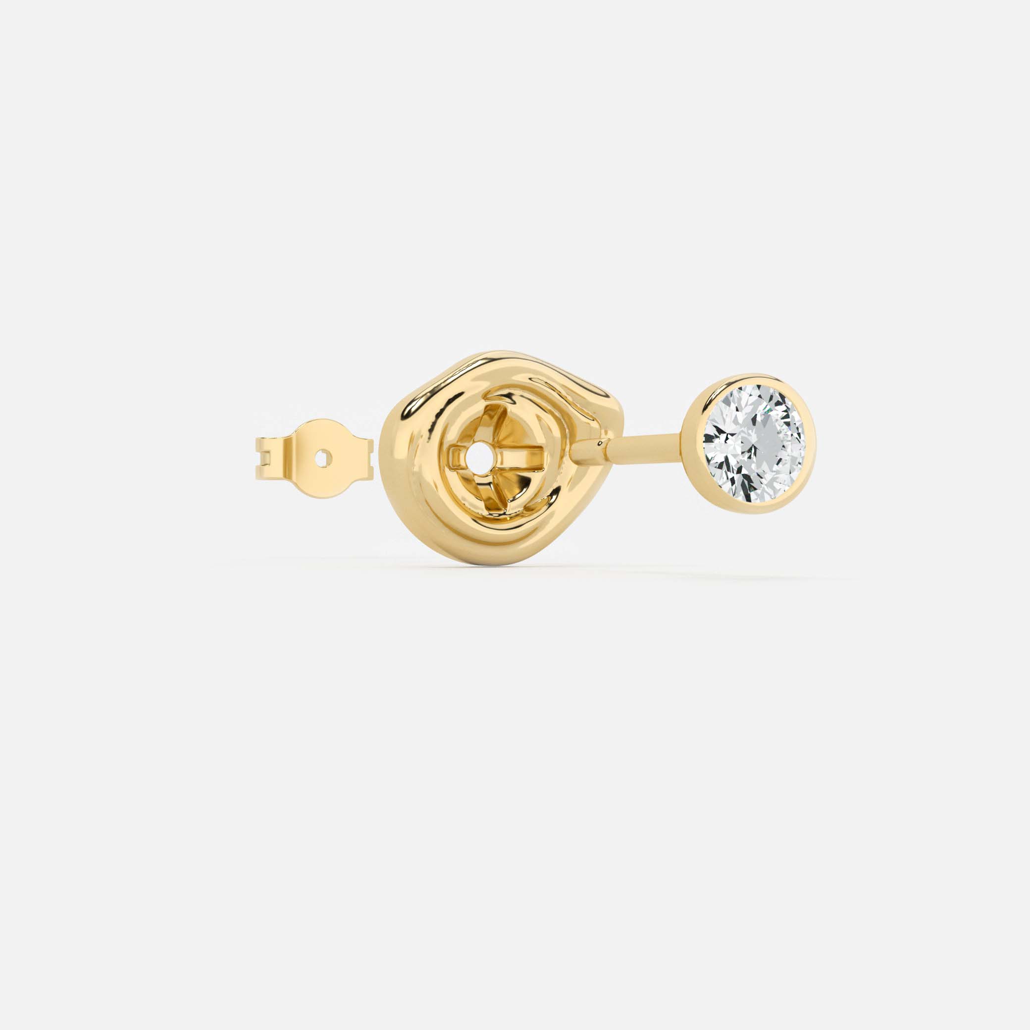 Rose Organic Earring