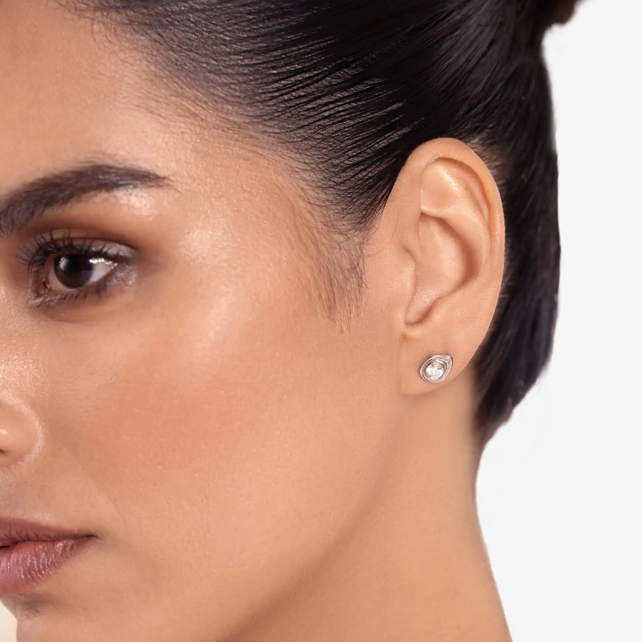 Rose Organic Earring