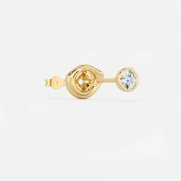 Rose Organic Earring