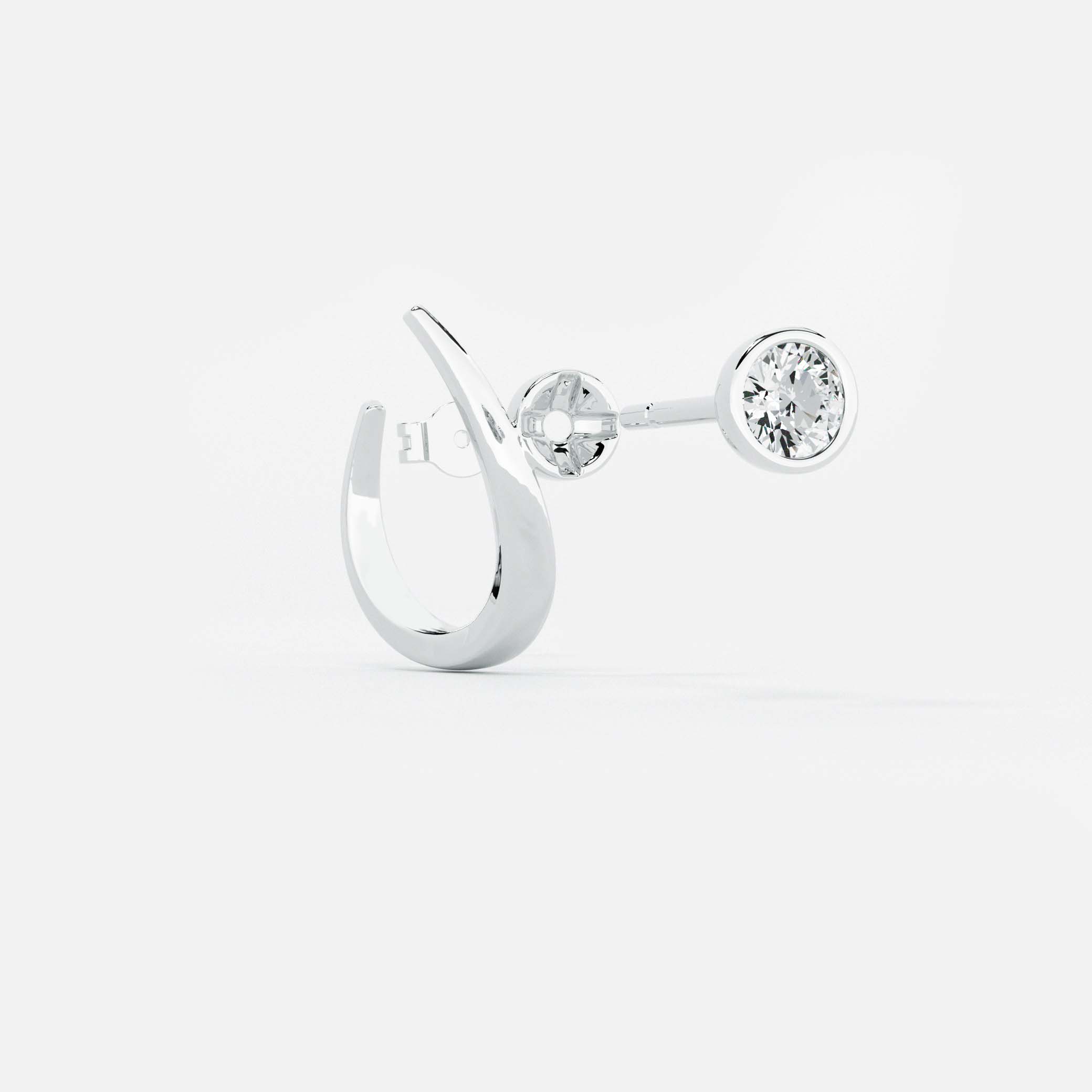 Round Arch Diamond Hoop