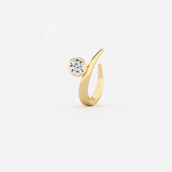 Round Arch Diamond Hoop