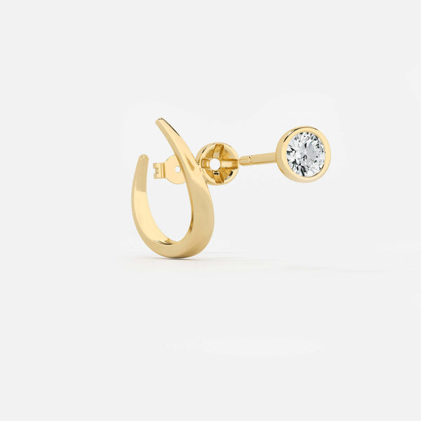 Round Arch Diamond Hoop