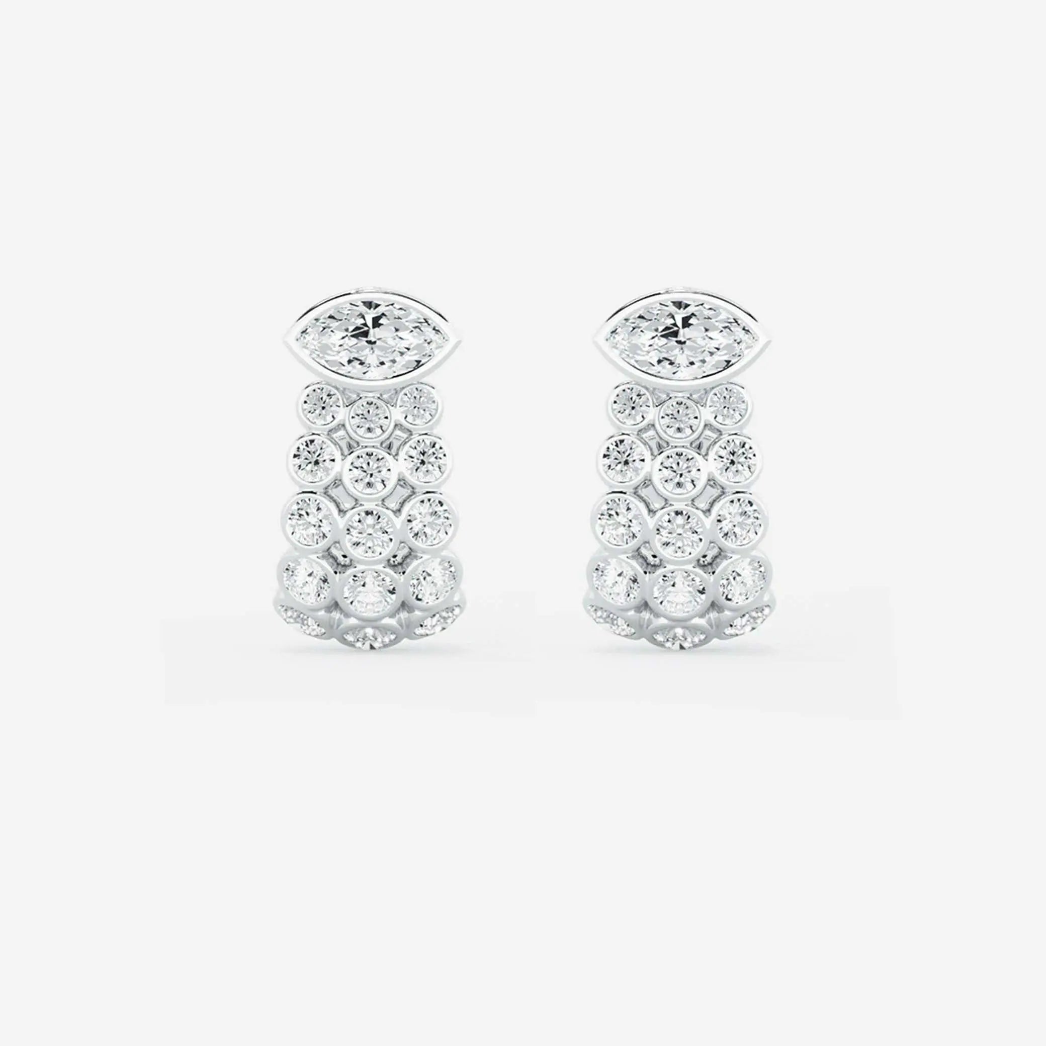 Round Cluster Hoop JAUR