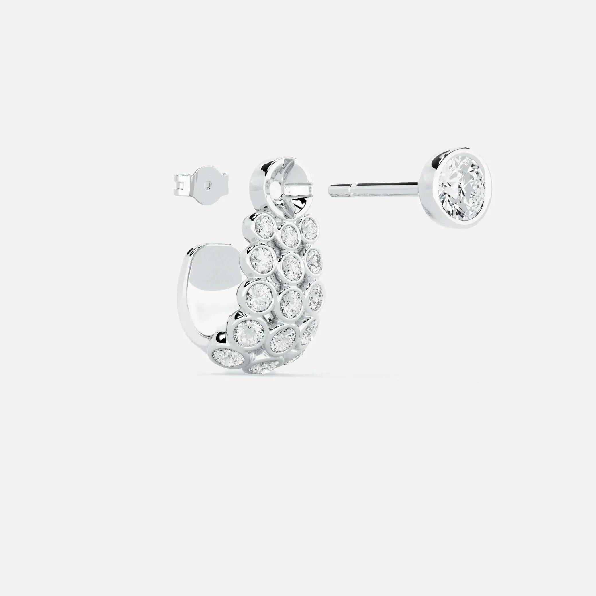 Round Cluster Hoop JAUR
