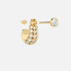 Round Cluster Hoop JAUR