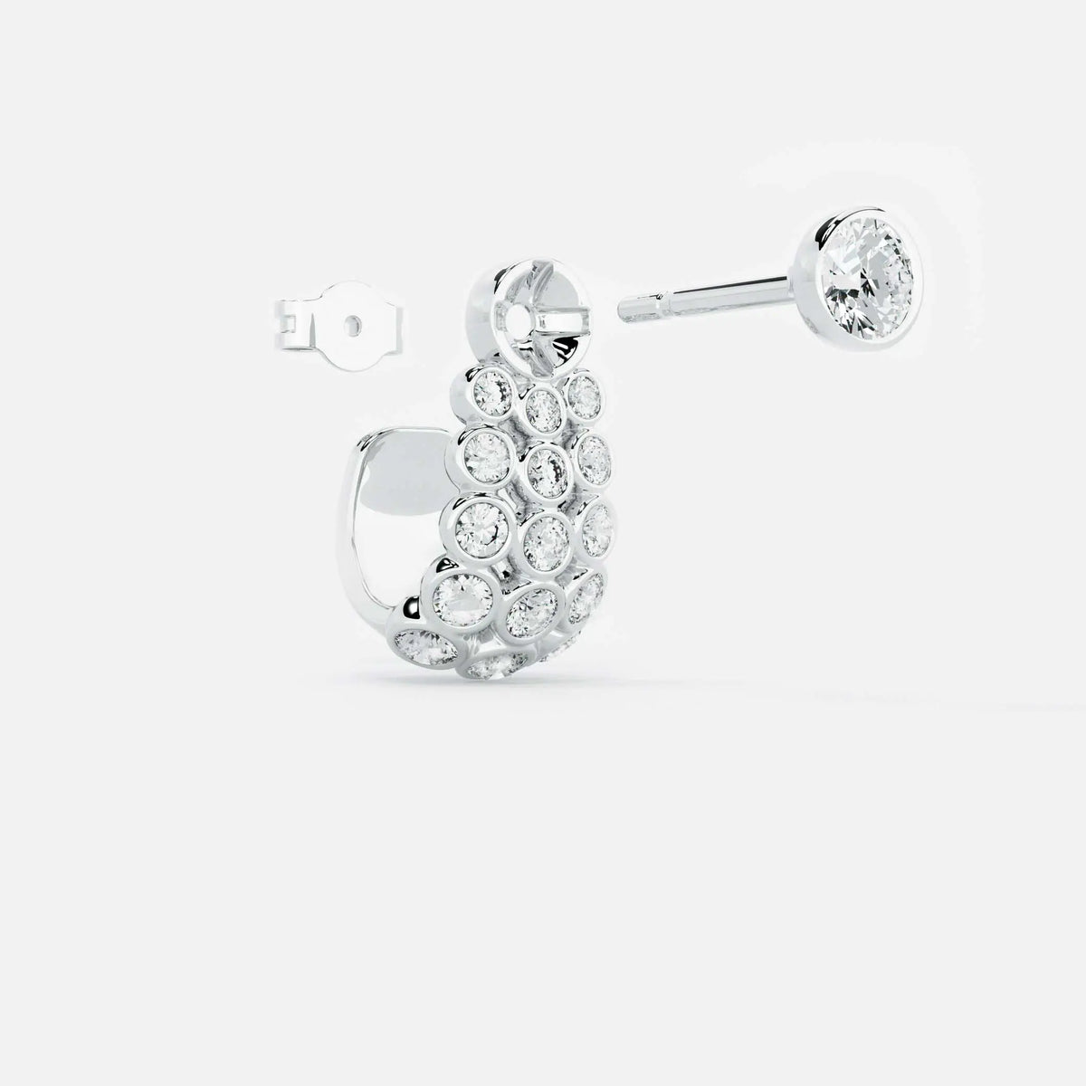 Round Cluster Hoop JAUR