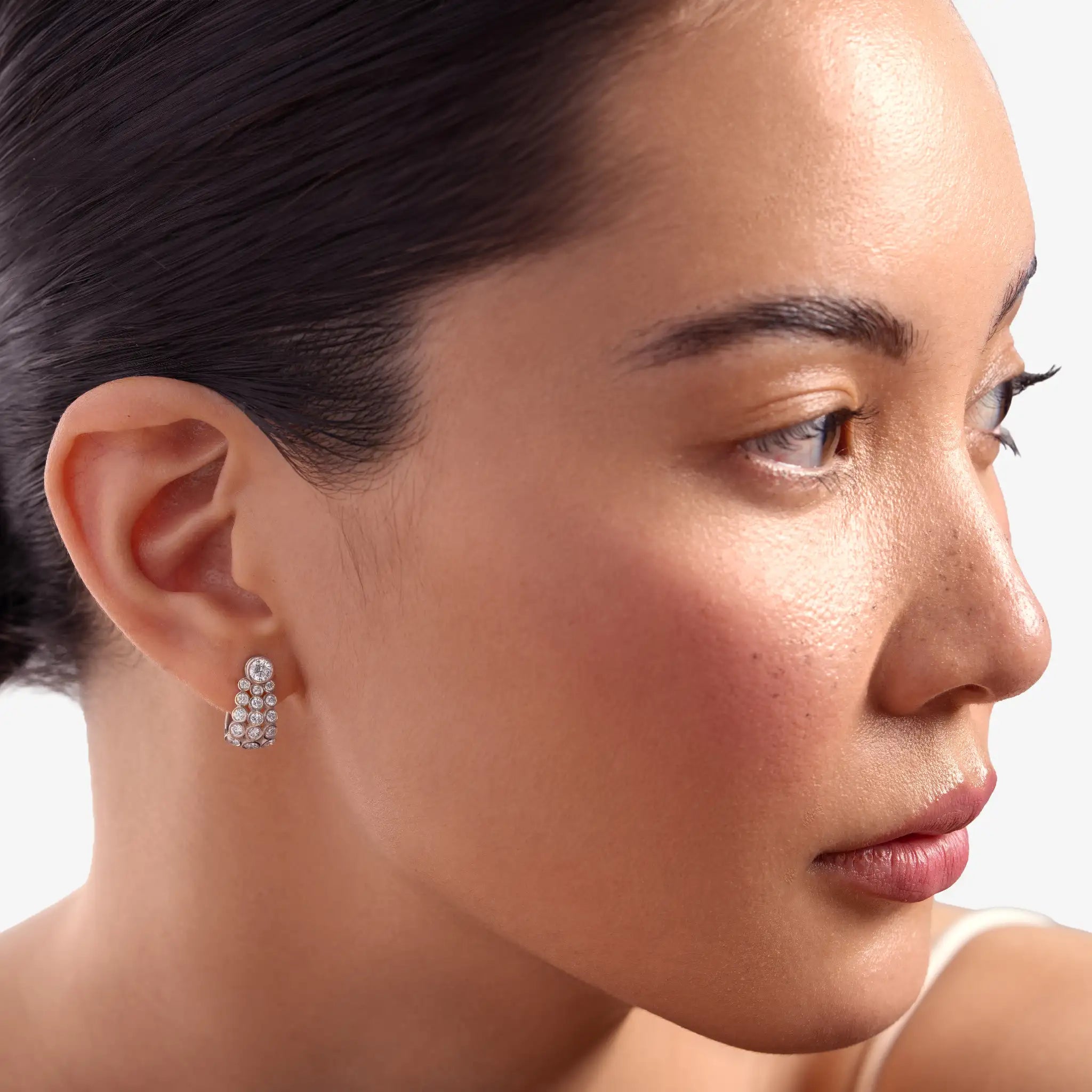 Round Cluster Hoop - Round