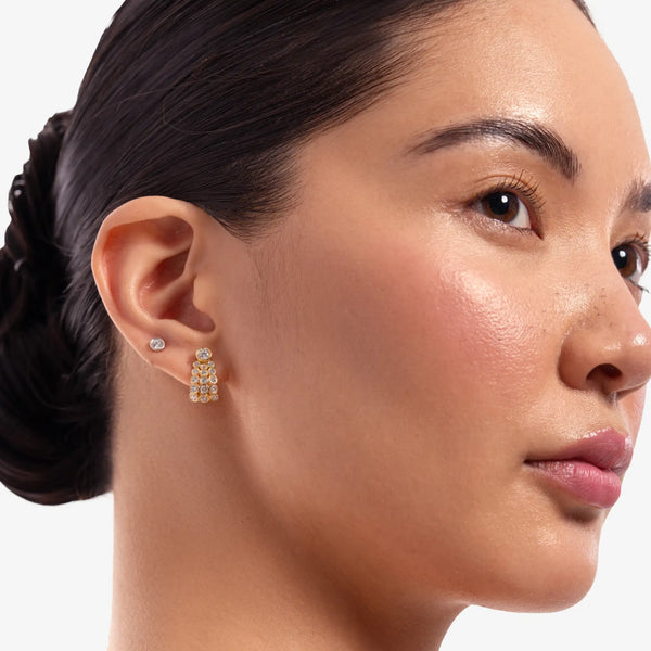 Round Cluster Hoop - Round