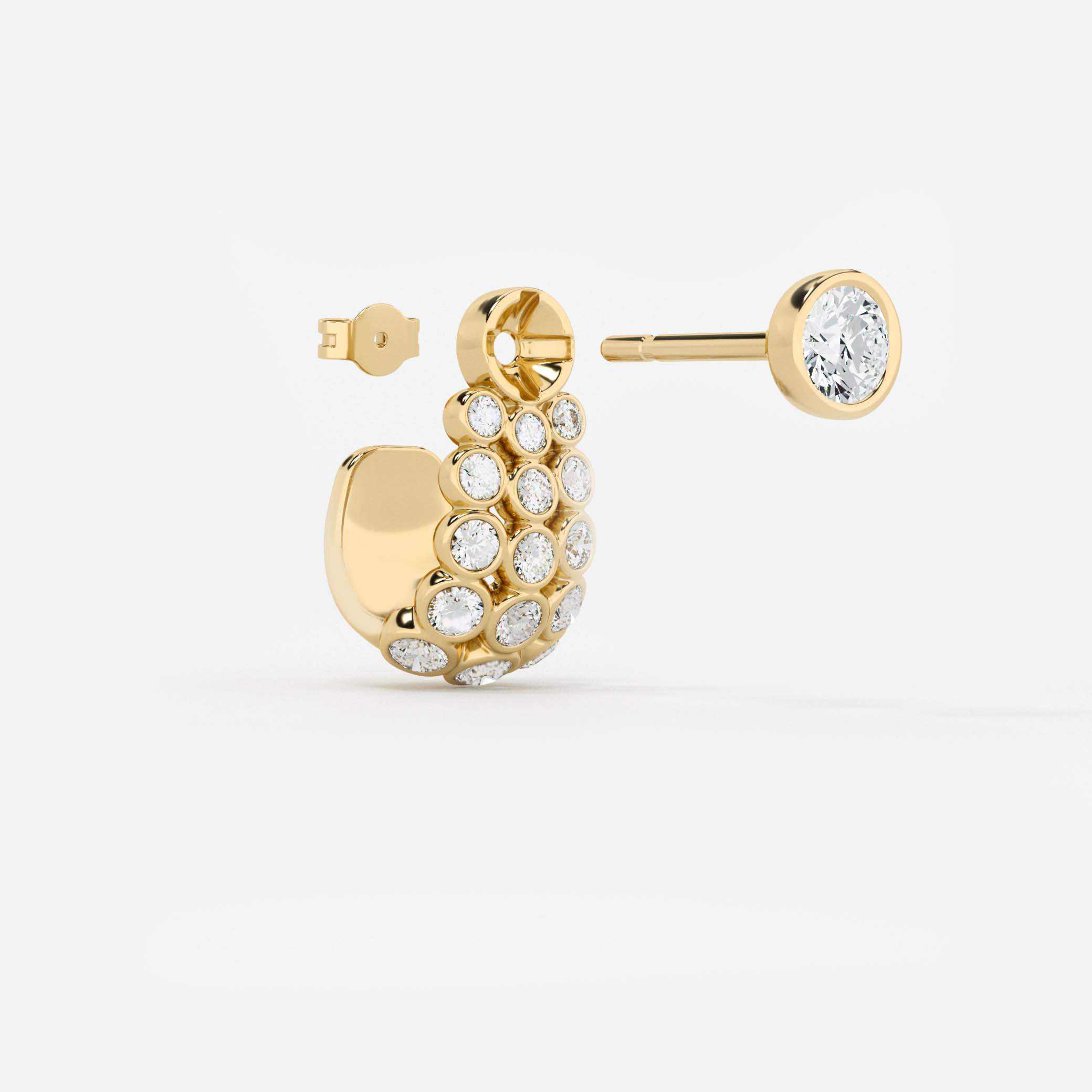 Round Cluster Hoop - Round