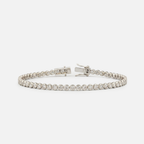 Round Diamond Bezel Tennis Bracelet JAUR
