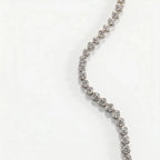 Round Diamond Bezel Tennis Bracelet JAUR