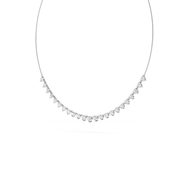 Round Lab Grown Diamond Fashion Necklace ZRPA1552-S