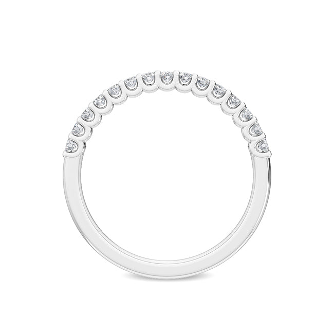 1/4 TCW Dainty Round Lab Grown Diamond Stackable Ring Bands ZRP1461-S