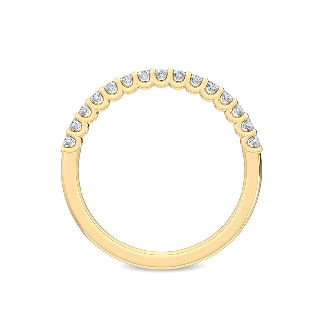 1/4 TCW Dainty Round Lab Grown Diamond Stackable Ring Bands ZRP1461-S